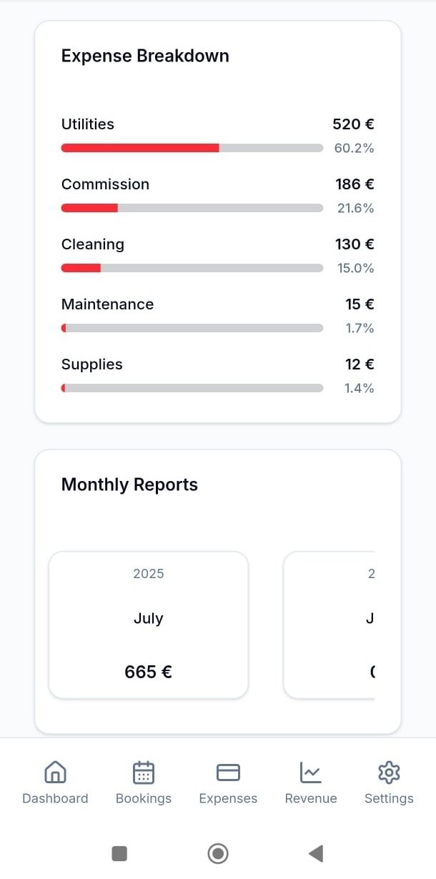 Expense Tracking